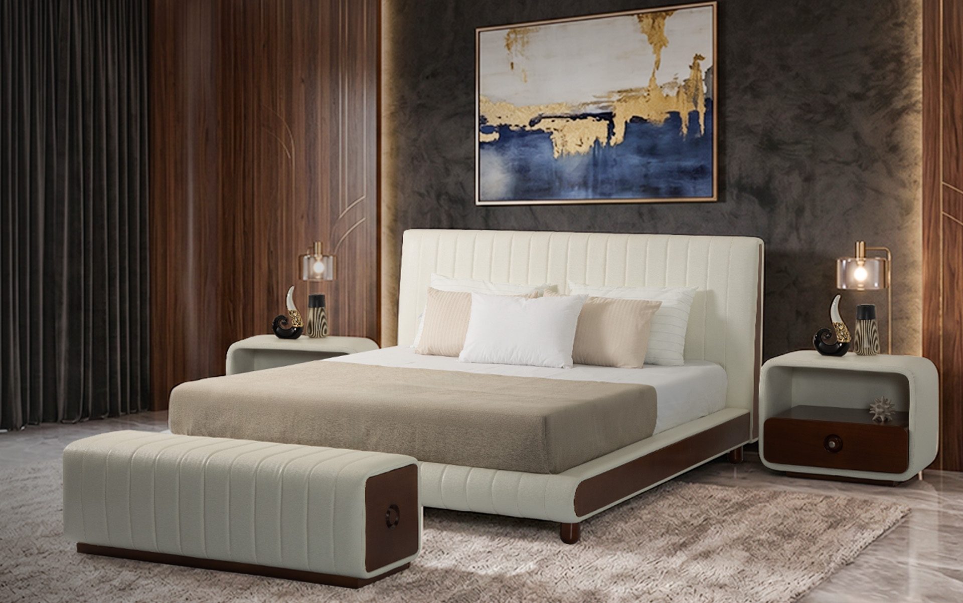 Kansas Bed (84"x 72")